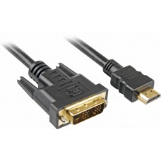 HDMI-DVI Computer Cable 2m